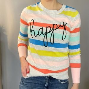 TIME AND TRU HAPPY STRIPED SWEATER